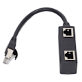 Miniatyrbillede 3 af 5: RJ45 Splitter Adapter 1 Han til 2 Hun Port Ethernet Connector til Netværk Hjemmekontor