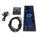Miniatyrbilde 1 av 5: 8.8 Tommers IPS-skjerm 1920x480 CPU GPU SSD Data Temperatur Monitor Chassis Underskjerm for RPi for Windows