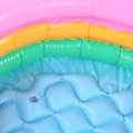 Miniatyrbillede 4 af 5: Børn Blød Oppustelig Swimmingpool Drenge Rund Form Lys Farve Babybassin PoolS