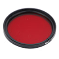 Miniatyrbillede 2 af 5: Kamera Vandtæt Filter Fuld Rød Linse Filter Optisk Glas til Nikon Kamera Linse 43mm