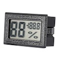 Miniatyrbillede 1 af 5: Digitalt LCD Hygrometer Indendørs Termometer Fugtighedsmåler til Hjem, Kontor, Drivhus (Sort)