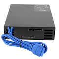 Miniatyrbild 5 av 5: Hårddisk Mobilt Rack Chassi DualDisk Optisk Enhet Extraktionsbox 2.5/3.5 Fäste USB MR6203 (Inkluderar Ej Hårddisk)