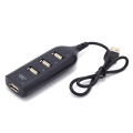 Pikkukuva 2 / 5: Langallinen Micro USB 2.0 4-porttinen jakaja Multi Hub Splitter virta PC-tietokoneelle