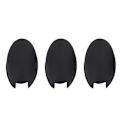 Miniatyrbilde 1 av 4: 3 stk./sett Saksofon Palm Key Pads Puter for Sopran Alt Tenor Sax Blåseinstrumenter