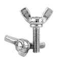 Miniatyrbilde 2 av 5: 5 stk. M6 304 Rustfritt Stål DIN316 Vingeskruebolter (M6*16)