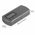 Miniatyrbild 5 av 5: LCD Digital Spårstyrkevåg för Tonarm 0.01g med 5g Kalibreringsvikt