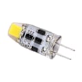 Pikkukuva 1 / 5: G4 Polttimo 2W 200LM 360° Himmennettävä Silikoni BiPin LED-polttimo Kotiin Toimistoon AC DC 12-24V (Kylmä Valkoinen 6000-6500K)