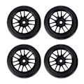 Miniatyrbilde 2 av 5: 4 stk. Gummi RC Racing Dekk Bil On Road Felg Passer Til HSP HPI 9068‑6081 1/10