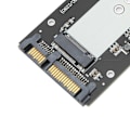 Miniatyrbild 4 av 5: M.2 NGFF till SATA III Konverteringsadapter 6000MB/s Snabb Överföring Masslagringsgränssnitt Hårddisk Konverteringskort