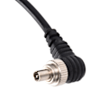 Miniatyrbillede 3 af 5: 2 stk. Universal 3,5 mm til han Flash PC Sync Kabel Spiralledning med Skruelås til Digitale Kameraer