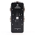 Miniatyrbillede 3 af 5: 4-Port USB 2.0 KVM VGA/SVGA Monitor Hub Computer Switch Box Adapter Enheder til PC Tastatur Mus