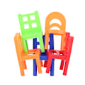 Miniatyrbilde 3 av 5: 18 stk./sett Mini Stable Plaststol Læringsleke Intelligente Leker for Barn