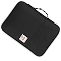 Miniatyrbild 1 av 5: A4 Dokumentväska Filmapp Portfölj Organizer Dator Notebook Fodral med Dragkedja (Svart)