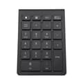Svart 22 Tangenter Mini Numerisk Knappsats Trådlös Bluetooth Numerisk Tangentbord För OS X PC