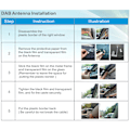 Miniatyrbillede 2 af 4: DAB 004 DAB Box Digital Radio Antenne Tuner FM Transmission USB Drevet til Bilradio Android 5.1 og Derover (Kun til Lande der har DAB Signal)