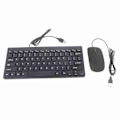 Miniatyrbillede 3 af 5: Ultra Tyndt USB Kablet Tastatur Optisk Mus Sæt Combo til PC Laptop