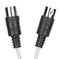 Pikkukuva 4 / 5: MIDI-USB-kaapeli, noin 2,2 jaardia pitkä, 16 kanavaa, USB PC -liitäntä, LED-virran sisääntulo- ja ulostulon ilmaisin, USB MIDI -kaapeli