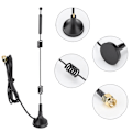 Miniatyrbillede 5 af 5: 12DBi High Gain 2.4/5GHZ Dual band Omnidirektionel WIFI Router Dobbelt Helix Antenne (5 Meter)
