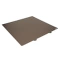 PEI Stålplade PEI Pulverlakering 377x370mm Guld Varme Seng Stålplade 3D Printer Tilbehør til Ender 5 Plus Stålplade