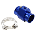 Miniatyrbillede 3 af 5: 36mm Blå Vandtemperatur Samlingsrør Temperatur Sensor Måler Radiatorslange Adapter