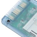 Miniatyrbillede 3 af 5: Storage Card Adapter Transparent Plug and Play Professionel Spillekonsol Hukommelseskortlæser til PS2 Blå
