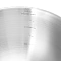 Miniatyrbillede 4 af 5: Rustfri Stål Si Dørslag Hurtig Dræning 24CM Diameter Sikkert Fødevaregodkendt Materiale Salatskål til Hjemmekøkken Skål+Mesh Skærm