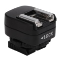 Miniatyrbillede 1 af 5: TF‑334 Hot Shoe Adapter med Ekstra PC Sync Tilslutningsport til A73 Kamera Flash Speedlite