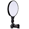 Miniatyrbillede 3 af 5: Mini Bærbar Rund Beauty Dish Speedlite Flash Diffuser Softbox (40cm)