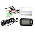 Miniatyrbillede 2 af 5: 36V/48V 350W Børsteløs Motor Controller med LCD Panel til Elektrisk Cykel Scooter