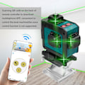 Miniatyrbild 4 av 5: Multifunktionell Nivå Laser Set 16 Linjer 3° Självnivellerande Laser Nivå Golv Nivelleringsverktyg för Konstruktion