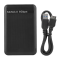 Miniatyrbillede 3 af 5: 2.5 tommer USB3.0 SATA3.0 Høj Hastighed 6Gbps Mobilt Harddisk Kabinet Understøtter 6TB UASP Acceleration (Sort)