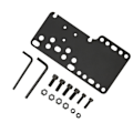 Pikkukuva 1 / 5: Universaali USB-käsijarru 14-bittiselle SIM-kortille ajopeleihin G27 G25 G29 T500 T300 Musta