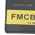Pikkukuva 5 / 5: Muistikortti FMCB V1.966 Plug and Play -pelikonsolin ulkoinen datakortti Free McBootilla PS264MB:lle, keltainen tarra