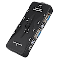 Miniatyrbillede 4 af 5: 4-Port USB 2.0 KVM VGA/SVGA Monitor Hub Computer Switch Box Adapter Enheder til PC Tastatur Mus