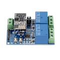 Miniatyrbild 5 av 5: 5V ESP8266 Dubbelkanal WiFi Relämodul IOT Smart Hem Telefon APP Fjärrkontroll