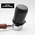 Miniatyrbild 5 av 5: 53mm Espresso Doseringsskål för Mätning av Kaffebönor och Malda Kaffebönor i Aluminium, Passar 54mm, Svart