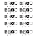 Miniatyrbild 1 av 5: 10-pack Förgasarreparationskit Trimmerdelar RB-100 Packning Membran för HS45 FS55 FS38 BG45 MM55 4137 C1Q