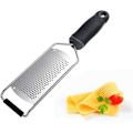 Miniatyrbillede 1 af 3: Rustfrit Stål Oste Rivjern med Ergonomisk Håndtag, Hånd Rivjern til Revet Ost, Ingefær, Citron, Citrus, Hvidløg, Gulerødder