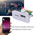 Miniatyrbillede 4 af 5: Bluetooth 5.0 MP3 WMA APE Dekoderkort Bil Audio USB TF FM Radio Håndfri Modul MP3 Afspiller til