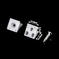 Miniatyrbillede 3 af 3: 100 stk Skuffeskabs Reparationskit, Møbelkiste Skuffesupport Skuffebund Sagning Reparation Fix Reparationskiler Med Skruer
