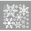 Miniatyrbilde 4 av 5: Julevinduesklistremerker Snøflak Klistremerker Jul For Juler Vinduesklistremerker Juledekorasjon For Vindu