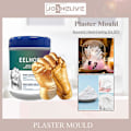 Miniatyrbillede 3 af 5: 3D Kreativ Gestus Form Gipsform DIY Håndværk Gestus Cementform Boligindretning 25g klonpulver+25g modelpulver