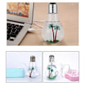 Miniatyrbild 5 av 5: 400 ml USB Luftfuktare Glödlampa Ljus Diffuser, Renare Spruta med Färg LED Nattlampa för Hemmet