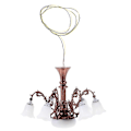 Miniatyrbilde 1 av 4: Miniatyr Modell Lysekrone Lite Hus Taklampe Sandbord Taklampe Modell