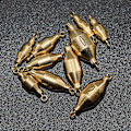 Miniatyrbild 2 av 4: 10 st Fiskesänken i Koppar Professionella Fiskevikter Kopparvikter med Inre Lekanden