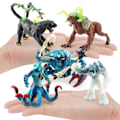 Miniatyrbilde 2 av 5: Monsterstatue Monster Modell PVC Mytisk Dyrestatue Modell Barnas Puslespill Leke