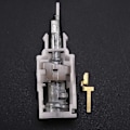 Miniatyrbild 4 av 5: Silver Tändningslås Styrkolonn Tändningsbrytare Aktuator Stift Montering, För Jeep Chrysler Dodge