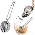 Miniatyrbillede 1 af 4: Rustfrit Stål Te-Infuser Si, Langskaftet Kugleformet Te-Si