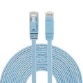 Miniatyrbilde 1 av 3: Hmwy-10m Cat6 Ultra-tynn Flat Ethernet Nettverkslan-kabel, Patch Lead Rj45 (blå)