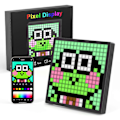 Miniatyrbillede 1 af 5: LED Pixel Display, 16x16 Programmerbart Pixel Art Display med APP Kontrol, Kreative Animationer, Sjov Tekst og Digitalt Ur, Gaming Tilbehør til Skrivebord